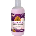 Крем-гель для душа "Passion fruit&Magnolia" "Fresh Juice", 500 мл косметика Эльфа (33% увлажняющего молочка)