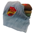 Подарочное полотенце для мужчин махровое на 23 Февраля (арт.Т168) НЕТ В НАЛИЧИИ