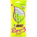 Бритвенный станок для женщин BiC Pure 3 Lady (4 шт.) BIC