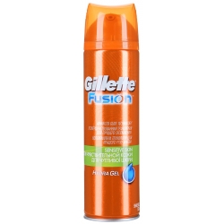 Гель для бритья Gillette Fusion для чувствительной кожи 200мл