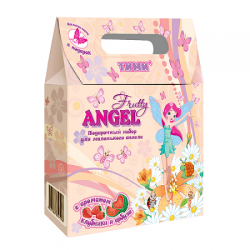 Подарочный набор для девочек "ТИМИ Angels Frutty" №208 крем для рук и тела + гель-пенка для ванн Детский Подарочный набор для душа для детей ВИКИНГ KIDS 