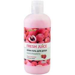 Крем-гель для душа "Litchi & Raspberry" "Fresh Juice", 500 мл косметика Эльфа